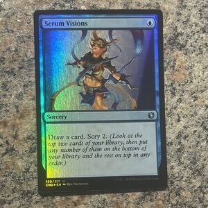 FOIL MTG Magic the Gathering Serum Visions